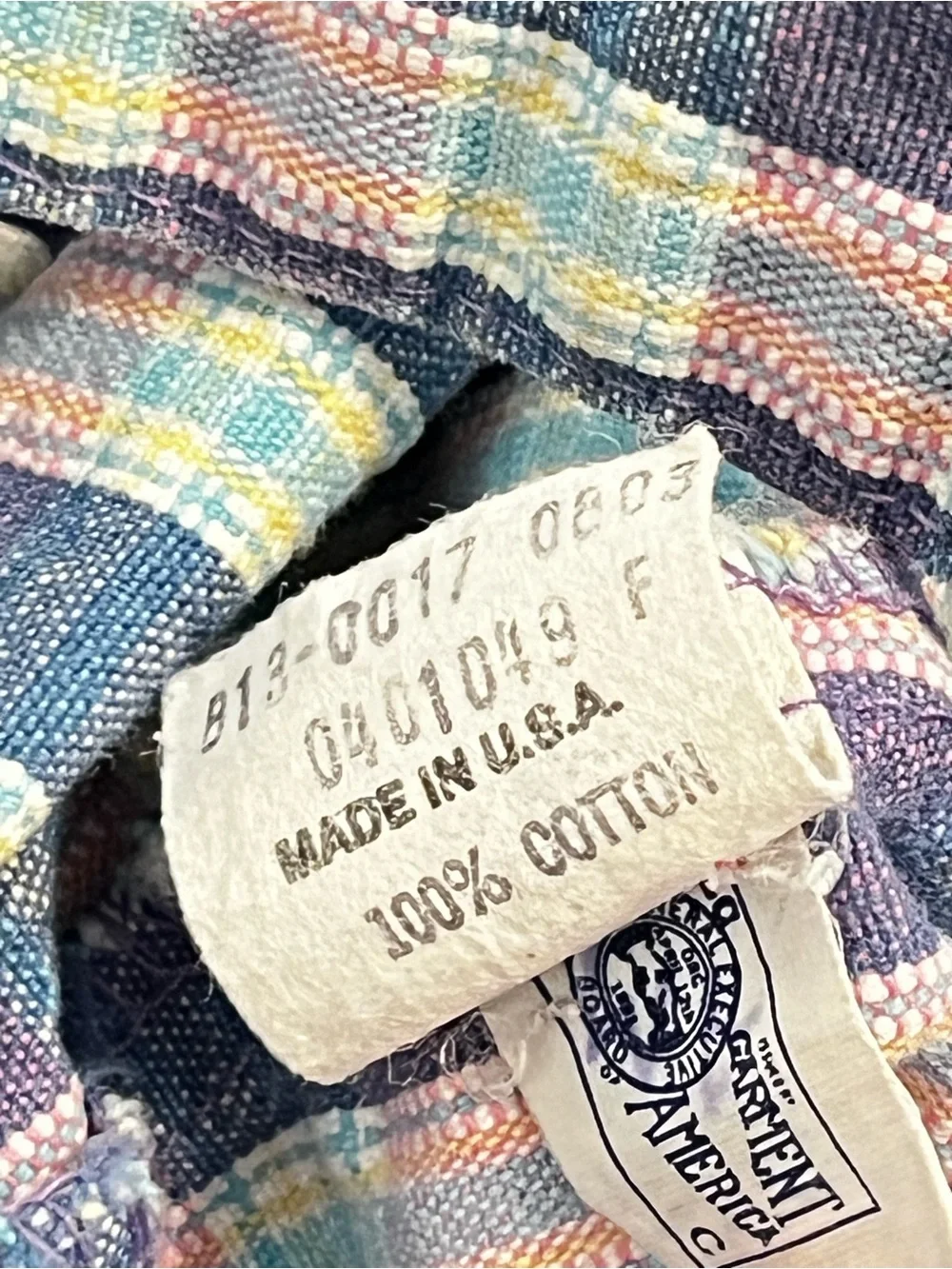 Vintage OshKosh B’Gosh 90s Plaid Overalls Baby USA Made Pink Blue Snap Romper